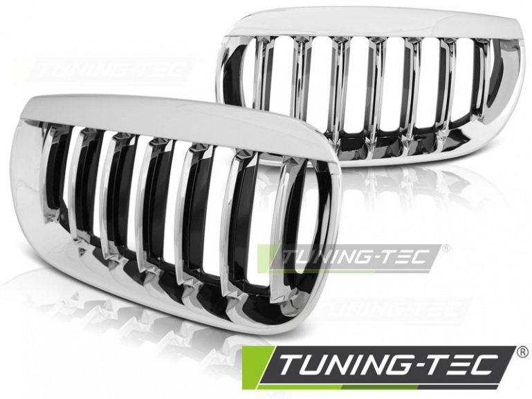 Upgrade Sportgrill Nieren für BMW X3 E83 04-06 chrom